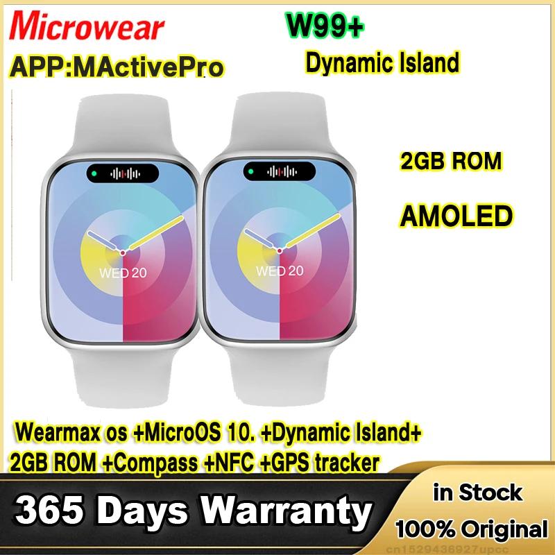 Microwear  W99 ÷ AMOLED 2GB ROM, Ʈ ġ Wearmax OS10 ħ NFC  ȭ, GPS ø 9 Ʈġ